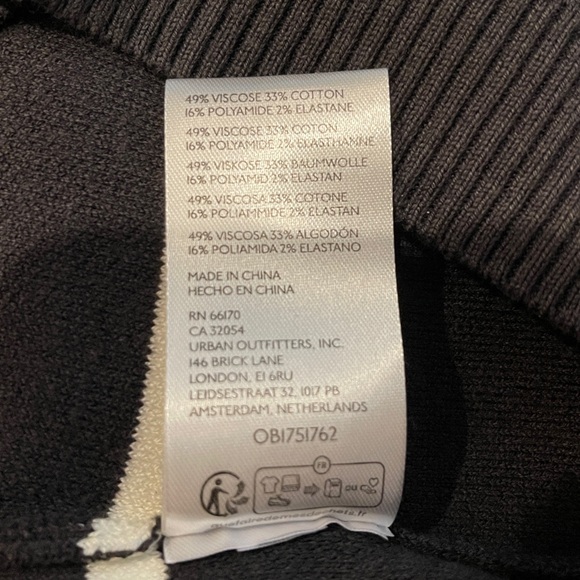 Free People Paulie Turtleneck Sweater – Smoked Pearl Combo - Picture 7 of 9